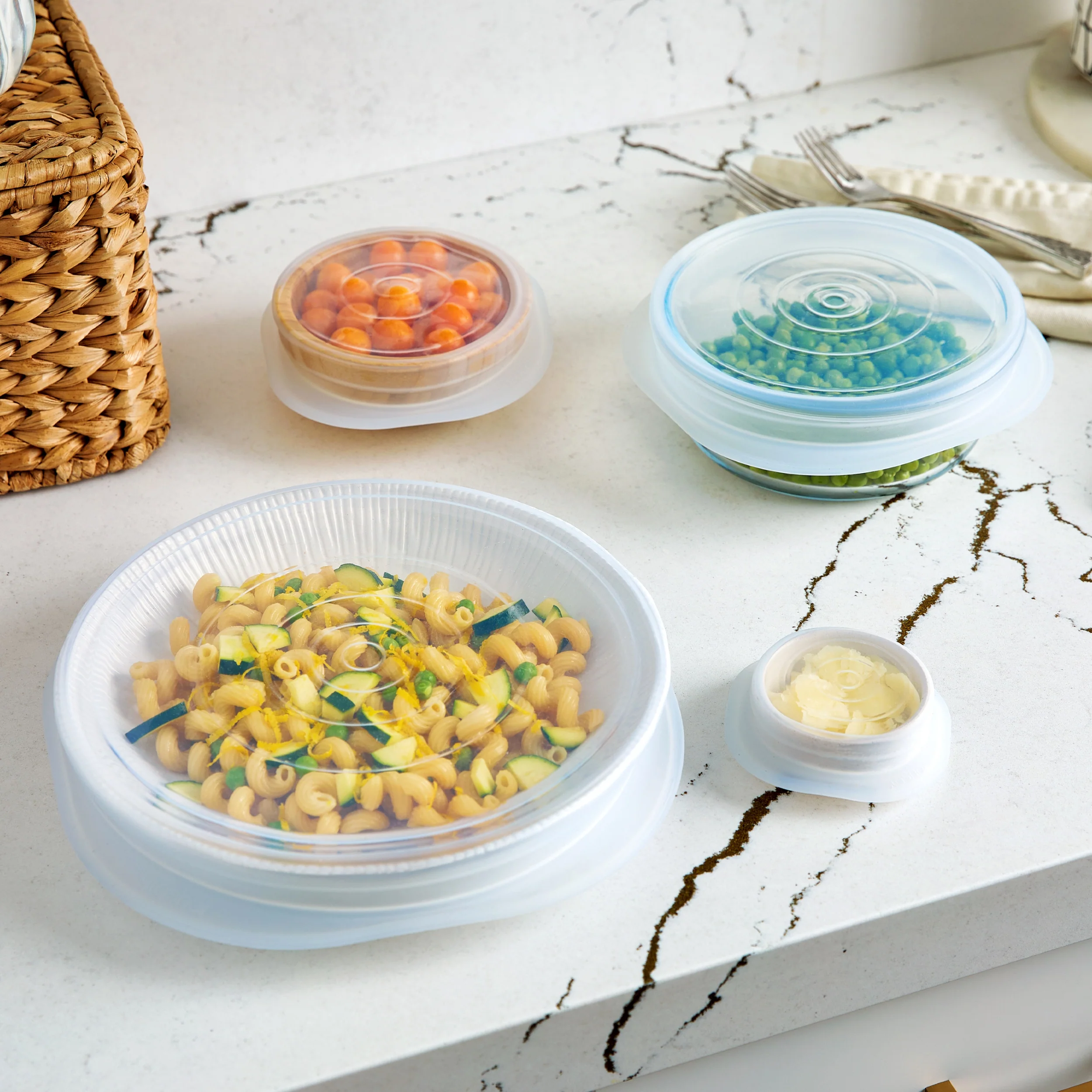 Reusable Small Stretch Lids, 3 pack - Image 4