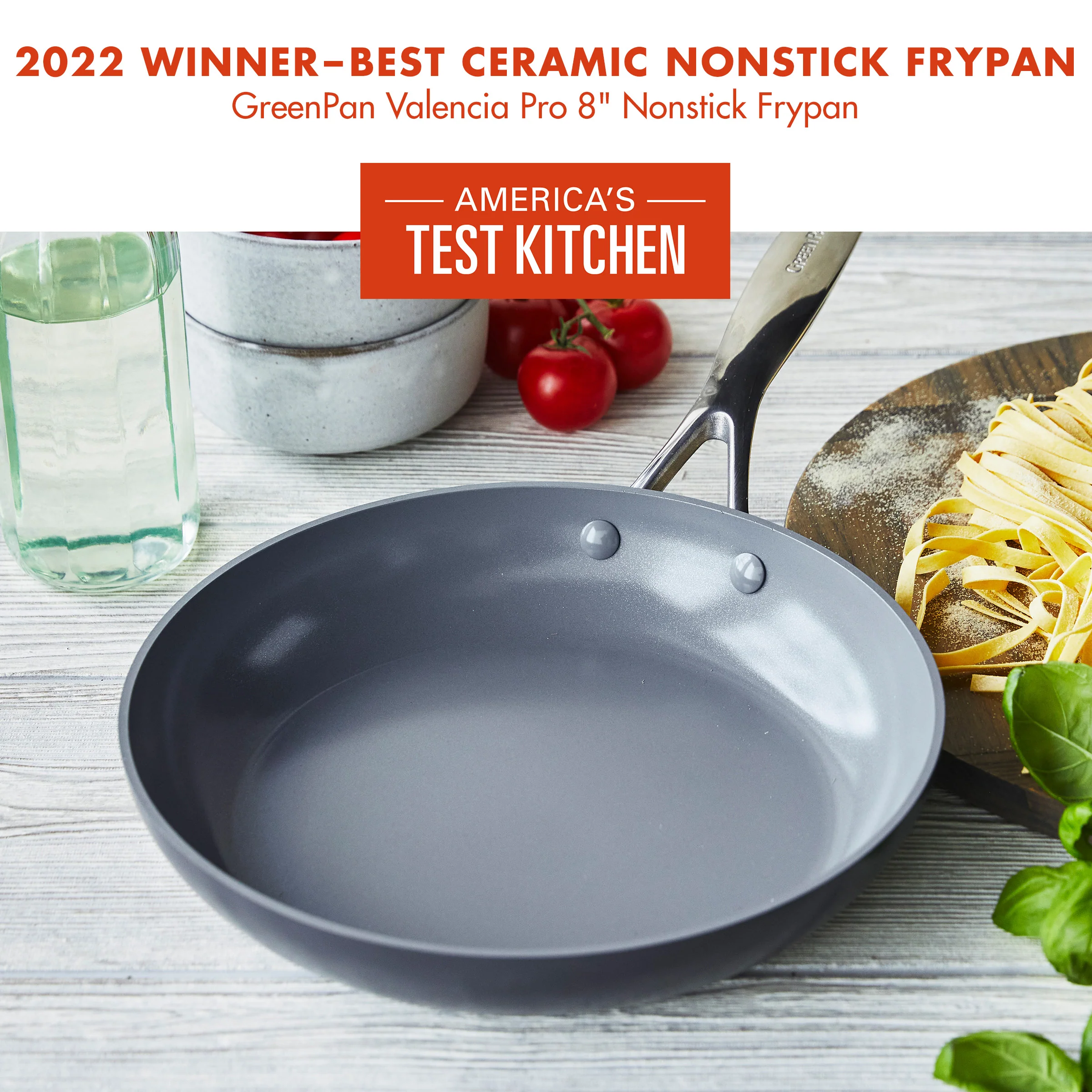 Valencia Pro Ceramic, Nonstick, Hard Anodized Fry Pan, 10" - Image 3